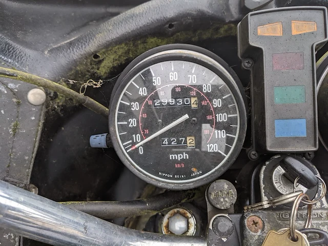 Schuurvondst motorfiets, honda, cx 500 e/500, 1979 - afbeelding 26 van  115