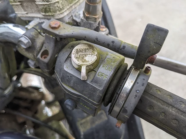 Schuurvondst motorfiets, honda, cx 500 e/500, 1979 - afbeelding 37 van  115