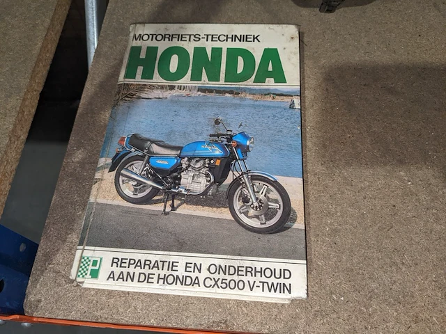 Schuurvondst motorfiets, honda, cx 500 e/500, 1979 - afbeelding 103 van  115