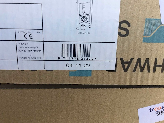 Schwab - duplo wc 380 - inbouwreservoir smal 36 cm. - afbeelding 3 van  4