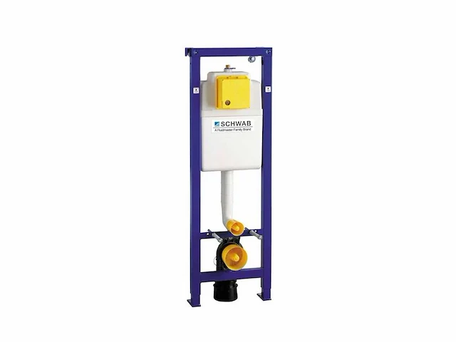 Schwab - duplo wc 380 - inbouwreservoir smal 36 cm. - afbeelding 1 van  4