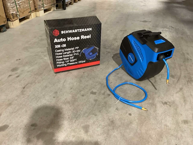 Schwartzmann automatische slang haspel luchtslang - afbeelding 8 van  16