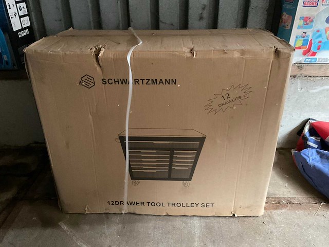 Schwartzmann gereedschapswagen - afbeelding 1 van  14