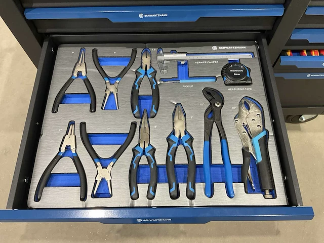 Schwartzmann professionele gereedschapswagen met gereedschap - afbeelding 11 van  19