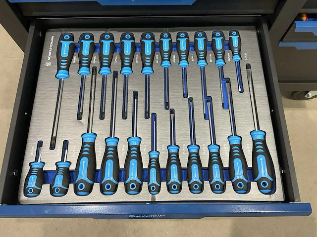 Schwartzmann professionele gereedschapswagen met gereedschap - afbeelding 12 van  19