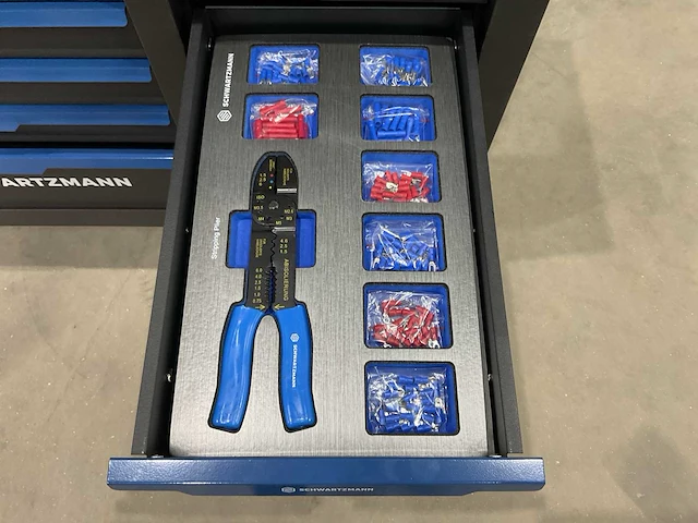 Schwartzmann professionele gereedschapswagen met gereedschap - afbeelding 17 van  19