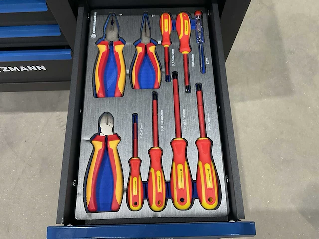 Schwartzmann professionele gereedschapswagen met gereedschap - afbeelding 18 van  19