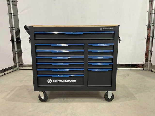 Schwartzmann professionele gereedschapswagen met gereedschap - afbeelding 3 van  19