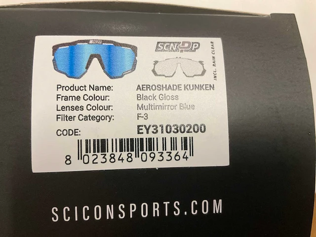 Scicon aeroshade kunken wielerbril - afbeelding 2 van  2