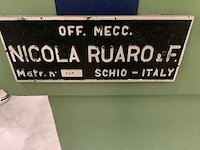 Scledum nicola ruaro - rg-270 - horizontale krukasslijpmachine - afbeelding 6 van  26