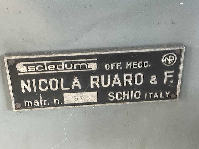 Scledum rt17 vlakslijpmachine - afbeelding 9 van  17