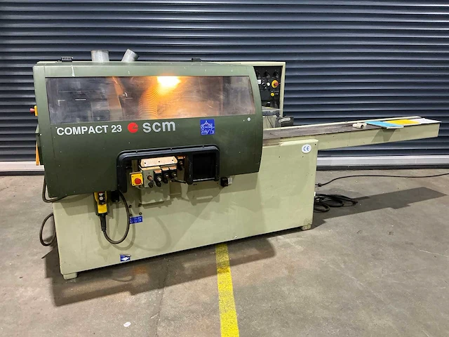 Scm - 1997 - compact 23 - vierzijdige profileer- en schaafmachine - afbeelding 1 van  23