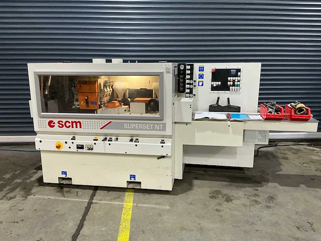 Scm - 2009 - superset nt - vierzijdige profileer- en schaafmachine - afbeelding 12 van  19