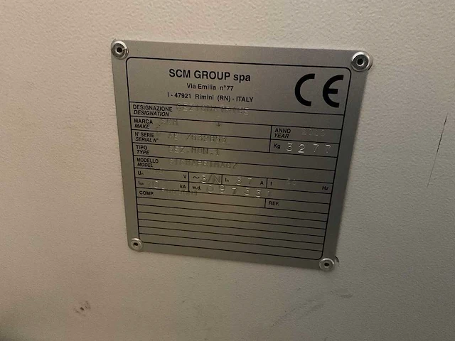 Scm - 2010 - sigma prima n67 - platen opdeelzaag - afbeelding 9 van  9