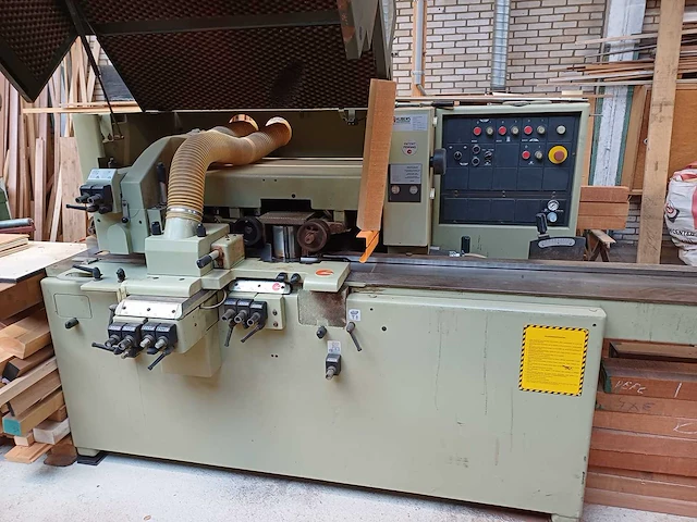 Scm - compact 23 - vierzijdige profileer- en schaafmachine - afbeelding 6 van  12