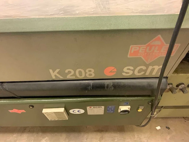 Scm - k-208 p - kantaanlijmmachine - 1998 - afbeelding 2 van  23