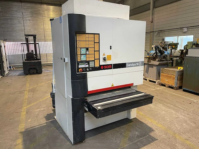 Scm - sandya 10 s m2 110 - breedbandschuurmachine - 1999 - afbeelding 1 van  15