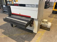 Scm - sandya 10 s m2 110 - breedbandschuurmachine - 1999 - afbeelding 13 van  15