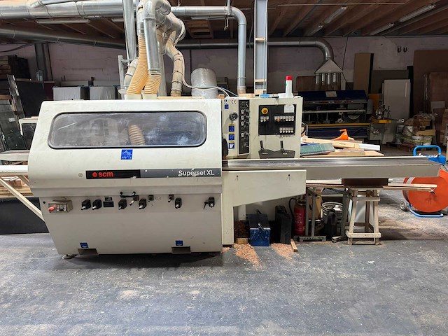 Scm - superset xl comp 5 - vierzijdige profileer- en schaafmachine - 2003 - afbeelding 6 van  12