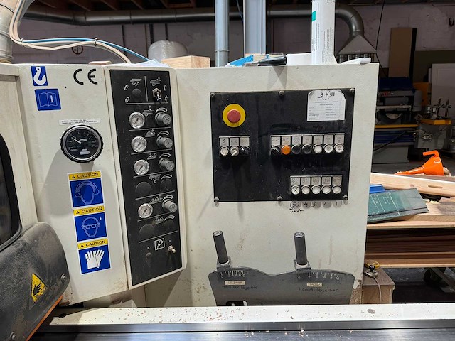 Scm - superset xl comp 5 - vierzijdige profileer- en schaafmachine - 2003 - afbeelding 7 van  12