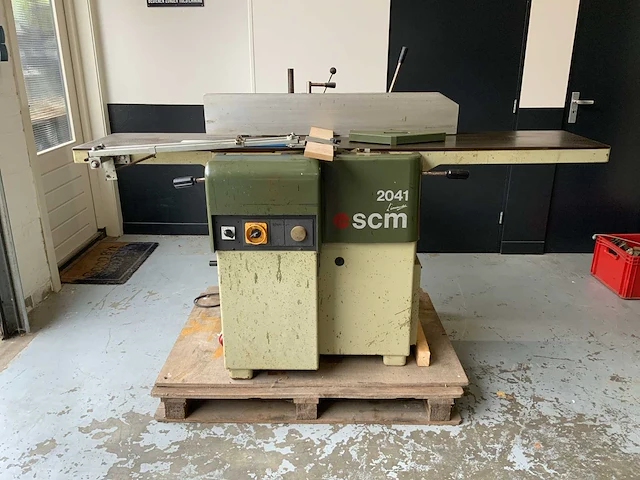 Scm 2041 fs gecombineerde vlakvandiktebank met langgatboor - afbeelding 1 van  12