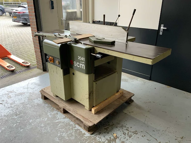 Scm 2041 fs gecombineerde vlakvandiktebank met langgatboor - afbeelding 5 van  12