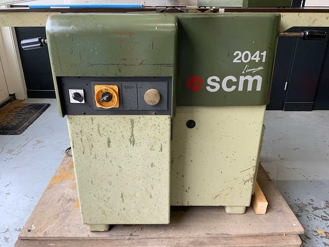 Scm 2041 fs gecombineerde vlakvandiktebank met langgatboor - afbeelding 8 van  12