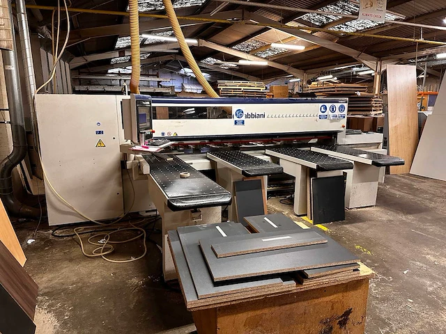 Scm/ gabbiani - galaxy t3 110a - platen opdeelzaagmachine - 2015 - afbeelding 3 van  15