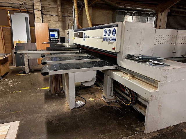 Scm/ gabbiani - galaxy t3 110a - platen opdeelzaagmachine - 2015 - afbeelding 13 van  15
