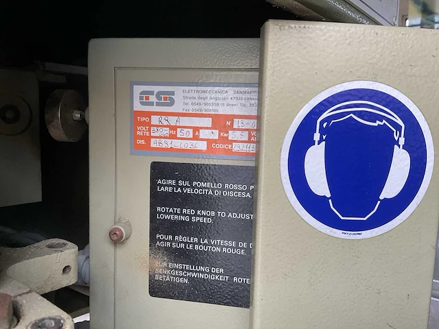 Scm r9 freesmachine - afbeelding 7 van  12