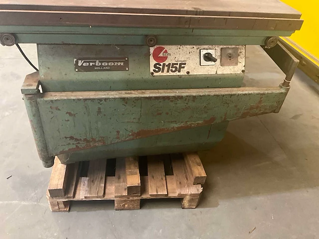 Scm si 15f formaatcirkelzaagmachine - afbeelding 7 van  7