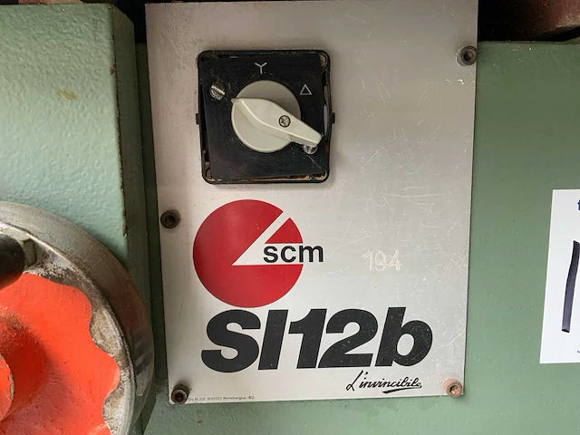 Scm si12b tafelcirkelzaagmachine - afbeelding 11 van  11