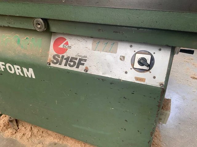 Scm si15f tafelcirkelzaagmachine - afbeelding 6 van  6