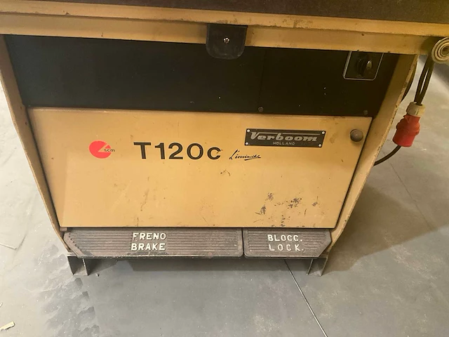 Scm t120c freesmachine - afbeelding 8 van  8