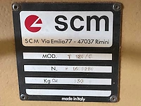 Scm t120c tafelfreesmachine / spindelfreesmachine - afbeelding 5 van  13