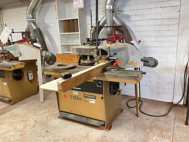 Scm t120c tafelfreesmachine / spindelfreesmachine - afbeelding 1 van  13