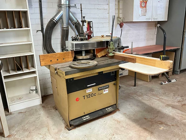 Scm t120c tafelfreesmachine / spindelfreesmachine - afbeelding 6 van  13
