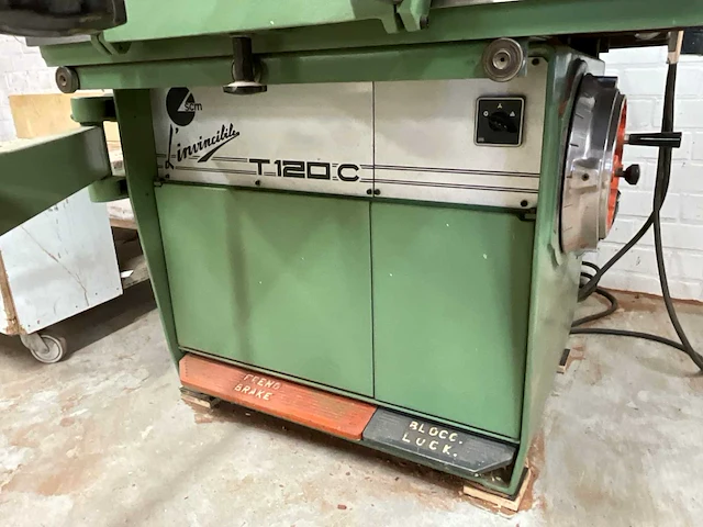 Scm t120c tafelfreesmachine / spindelfreesmachine - afbeelding 6 van  17