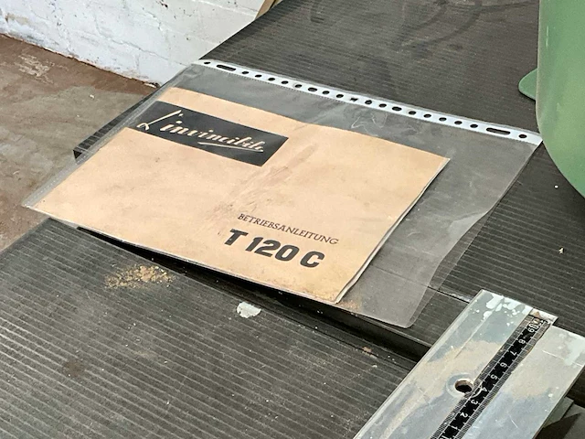 Scm t120c tafelfreesmachine / spindelfreesmachine - afbeelding 9 van  17