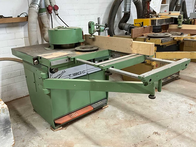 Scm t120c tafelfreesmachine / spindelfreesmachine - afbeelding 10 van  17