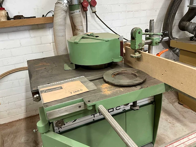 Scm t120c tafelfreesmachine / spindelfreesmachine - afbeelding 12 van  17