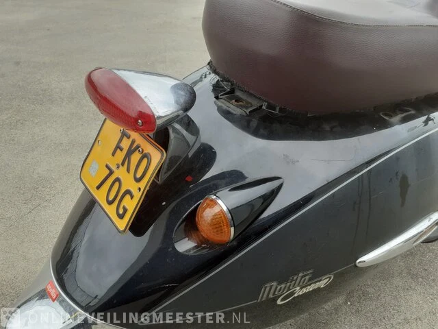 Scooter aprilia , mojito custom , zwart, bouwjaar 2007 - afbeelding 7 van  16