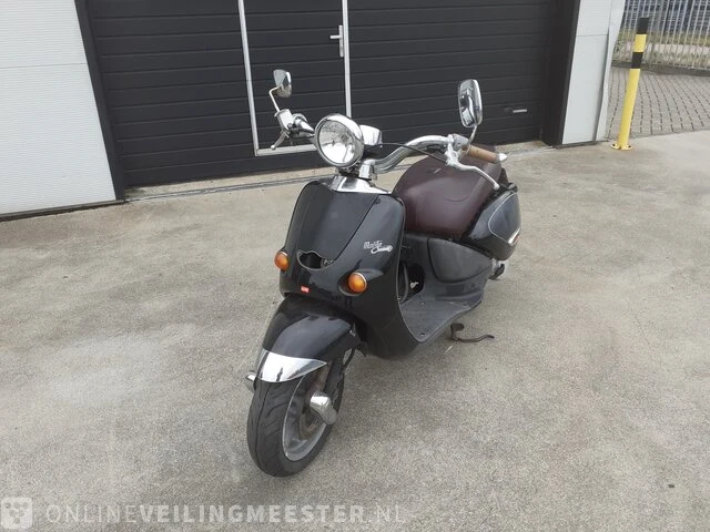 Scooter aprilia , mojito custom , zwart, bouwjaar 2007 - afbeelding 10 van  16