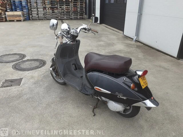 Scooter aprilia , mojito custom , zwart, bouwjaar 2007 - afbeelding 12 van  16