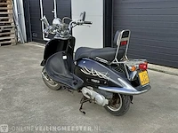 Scooter benzhou, retro, bouwjaar 2007 - afbeelding 4 van  10