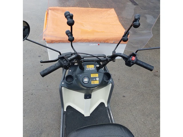 Scooter, kyburz switzerland, ag-kyburz dxp, wit, 2020 - afbeelding 17 van  29
