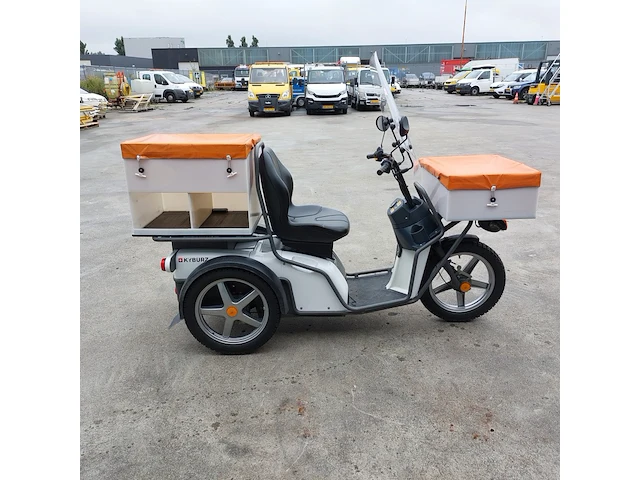 Scooter, kyburz switzerland, ag-kyburz dxp, wit, 2020 - afbeelding 24 van  28