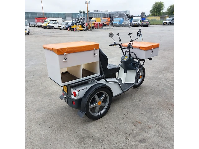 Scooter, kyburz switzerland, ag-kyburz dxp, wit, 2020 - afbeelding 25 van  28