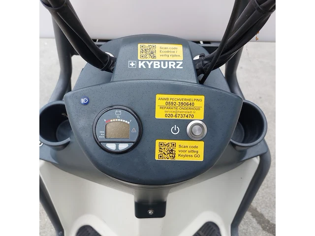 Scooter, kyburz switzerland, ag-kyburz dxp, wit, 2020 - afbeelding 20 van  30