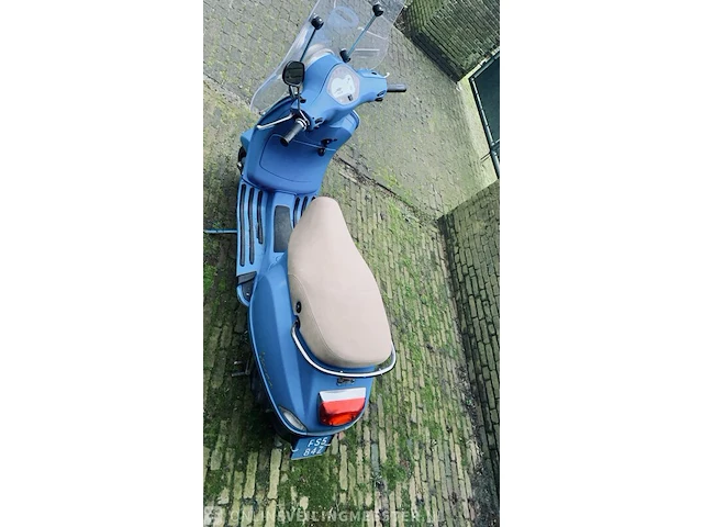 Scooter lx50, vespa, blauw, bouwjaar 2008 - afbeelding 5 van  8